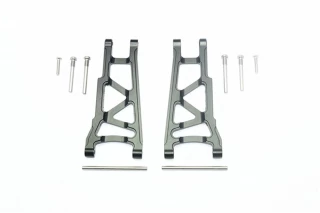 GPM Black Aluminum Lower Suspension Arm for Front/Rear 4x4 Slash Stampede, Rear of 2WD Stampede & Rustler