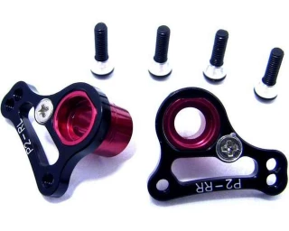 Hot Racing Aluminum Rear Multi-Mount Rocker Arm for 1/16 E-Revo, Slash, Summit