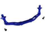 Hot Racing Blue Aluminum Front/Rear Body Mount for Slash 4x4