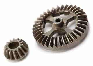 Traxxas Ring gear, differential/ pinion gear, differential (metal)