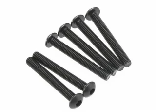 Traxxas 3x23mm Buttonhead Hex Machine Screws (6)