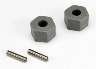 Traxxas 12mm Hex Hubs w/Pins: 2WD Stampede, Slash, Rustler