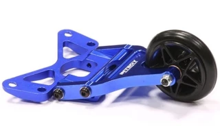 Integy Evolution-3 Aluminum Wheelie Bar (Blue): Jato 2.5 & 3.3