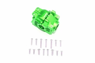 GPM Aluminum Rear Gearbox for 4x4 Slash Rustler Stampede (Green)