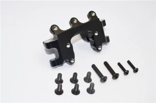 GPM Black Aluminum Front Bulkhead for 2WD Stampede Rustler Slash Bandit