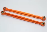 GPM Orange Aluminum Front Steering Toe Links for X-Maxx