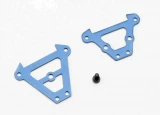 Traxxas 1/16 Blue Aluminum Front & Rear Bulkhead Tie Bars & 2.5x6 Capscrew (1)