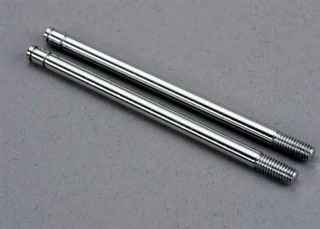 Traxxas XX-Long Chrome Steel Shock Shafts (2)