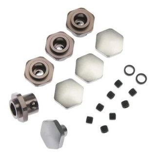 MIP Slash 4x4 17mm Hex Adapter Kit for Keyed Axles