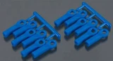 RPM Blue Long Rod Ends (12) for 1/10 Traxxas (replaces TRA5525)