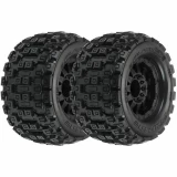 Pro-Line Badlands MX38 3.8 on F-11 1/2" Offset 17mm Hex Wheels (2)