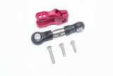 GPM Red Aluminum 25T Servo Horn w/Stainless Steel Adjustable Linkage for UDR