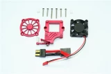 GPM Red Aluminum ESC Cooling Fan & EZ On/Off Switch for TRX-4