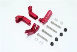 GPM Red Aluminum Adjustable Front & Rear Shock Mounts for TRX-4