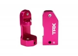 Traxxas Pink Aluminum 30-Degree Caster Block Set: Rustler, Stampede, Slash