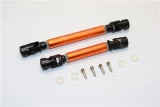 GPM Orange Steel & Aluminum Center Driveshaft Set for TRX-4