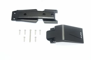 GPM Black Aluminum Front Skid Plate Set for E-Revo 2.0