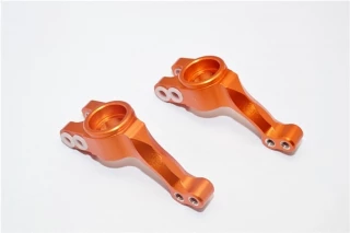 GPM Orange Aluminum Rear Stub Axle Carriers for 2WD Stampede Rustler Slash Bandit