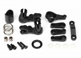 Traxxas Steering Bellcranks & Servo Saver: Slash 2WD & 4x4, Stampede 4x4, 1/10 Rally