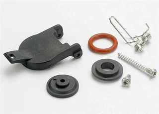 Traxxas T-Maxx Fuel Tank Rebuild Kit (Cap, foam washer, o-ring, upper/lower retainers, screw, spring and screw pin)