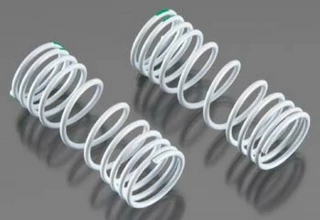 Traxxas Slash 4X4 Progressive Shock Springs: Front, -10% Rate, Green (2)