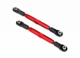 Traxxas TUBES Red 7075-T6 Aluminum 73mm Camber Links