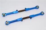 GPM Blue Spring Steel Adjustable Steering Links for X-Maxx