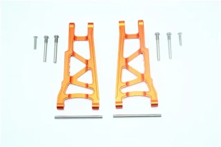 GPM Orange Aluminum Lower Suspension Arm for Front/Rear 4x4 Slash Stampede, Rear of 2WD Stampede & Rustler