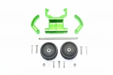 GPM Green Aluminum Adjustable Wheelie Bar for E-Revo 2.0