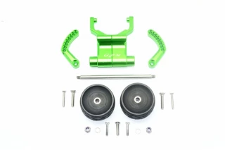 GPM Green Aluminum Adjustable Wheelie Bar for E-Revo 2.0