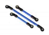 Traxxas TRX-4 Long Arm Lift Kit Blue Steering Link, Draglink, Panhard Link w/Hollow Balls