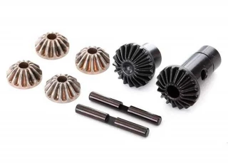 Traxxas TRX-4 Differential Gear Set - Output Gears (2), Spider Gears (4), Spider Gear Shafts (2)