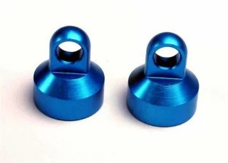 Traxxas Blue Aluminum Shock Caps (2) for 4760 & 4761 Shocks