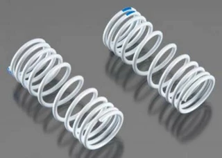 Traxxas Slash 4X4 Progressive Shock Springs: Front, +20% Rate, Blue (2)