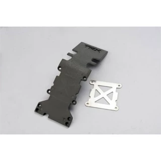 Traxxas Rear Skidplate: T-Maxx & E-Maxx Trucks (Grey)