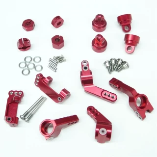 Gen3 RC Red Aluminum Suspension Upgrade for Traxxas 1/10 2WD Slash Rustler Stampede