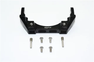 GPM Black Aluminum Rear Bumper Mount for TRX-4