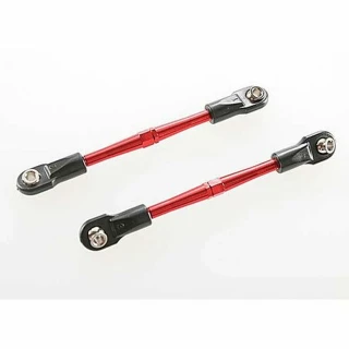 Traxxas Red Aluminum 59mm Turnbuckle Toe Links: Rustler, Slash 2WD, 4x4