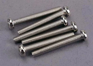 Traxxas 3x23mm Roundhead Machine Screws (6)