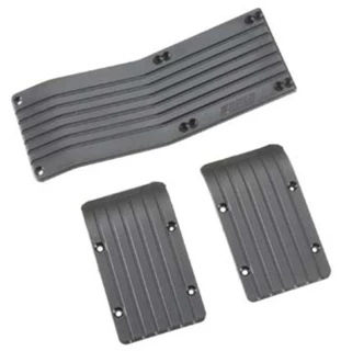 RPM 3-Piece Skid Plate Set (Black) T-Maxx 3.3, E-Maxx 16.8V & Brushless