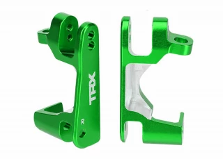 Traxxas Green 6061-T6 Aluminum Caster Blocks for 4x4 Slash Stampede Rustler XO-1