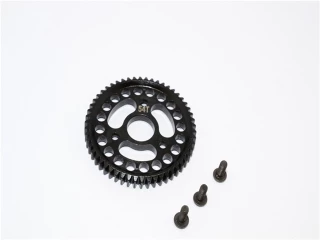 GPM Black Steel 54-Tooth 32P/0.8M Spur Gear for 4x4 Slash Stampede Rustler Jato T-Maxx 3.3