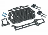 LaTrax Carbon Fiber Chassis Conversion Kit for Teton & Rally