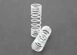 Traxxas Springs, front (white) (progressive rate) (2)