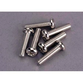 Traxxas 4x15mm Roundhead Machine Screws (6)