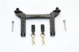 GPM Black Aluminum Front Body Mount Post Set for TRX-4