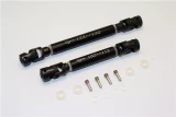 GPM Black Steel & Aluminum Center Driveshaft Set for TRX-4