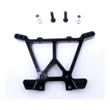 Hot Racing Black Aluminum Rear Shock Tower for Slash 4x4, Stampede 4x4