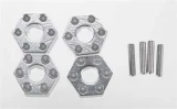 Integy 12mm Aluminum Wheel Hubs (4) for the Traxxas Stampede, Rustler & Slash (Silver)