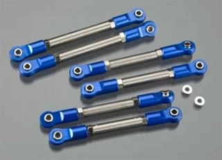 Integy Titanium Turnbuckle Set for the Traxxas Rustler and Slash (Blue)